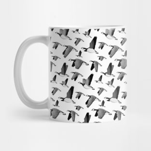 Barnacle goose pattern Mug